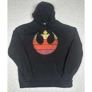 Star Wars Hoodie Mens 2XL Rebel Alliance Pullover Sci-Fi Movie Lucasfilm Graphic